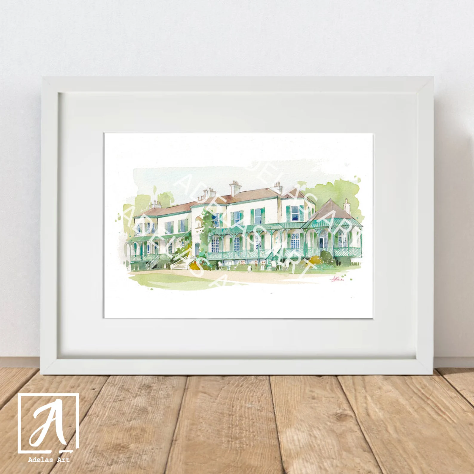 custom wedding venue prints ireland